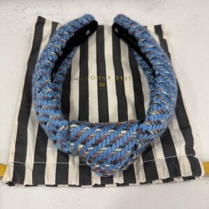 Lele Sadoughi Tweed Knotted Headband